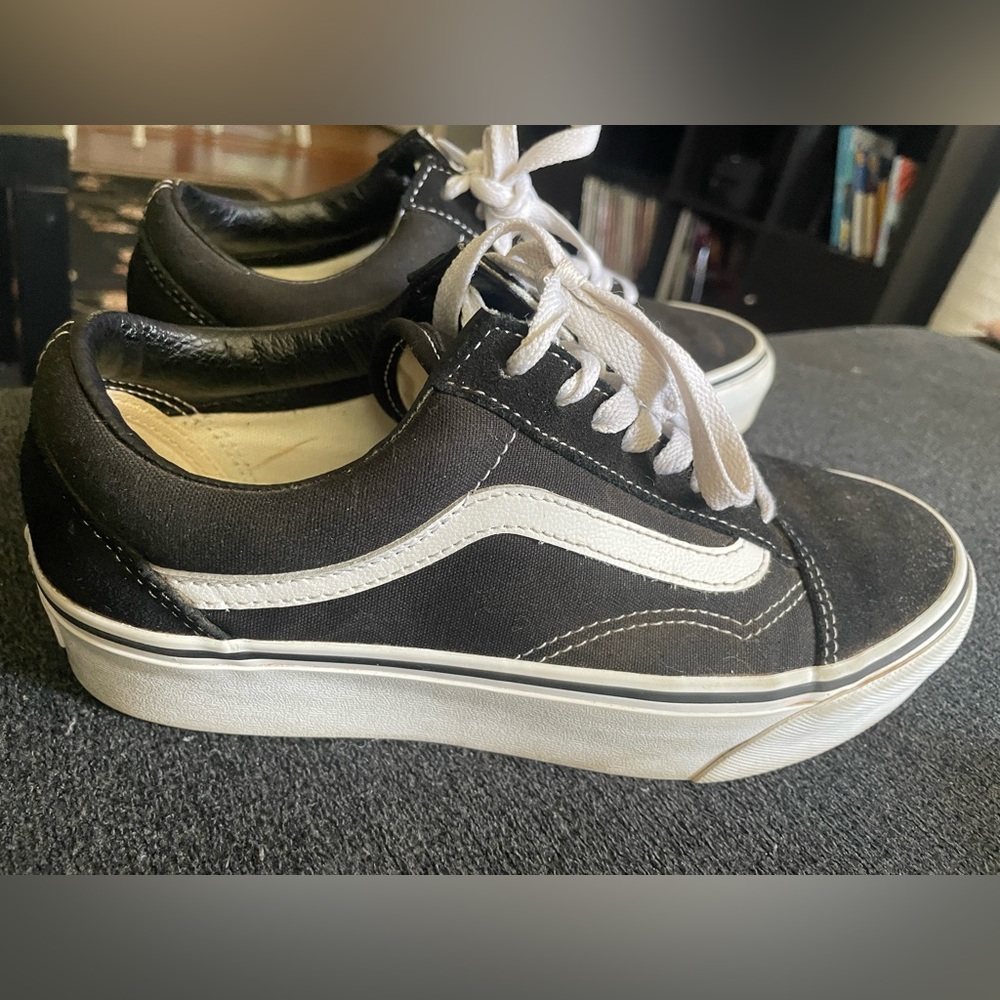 Platform old skool vans